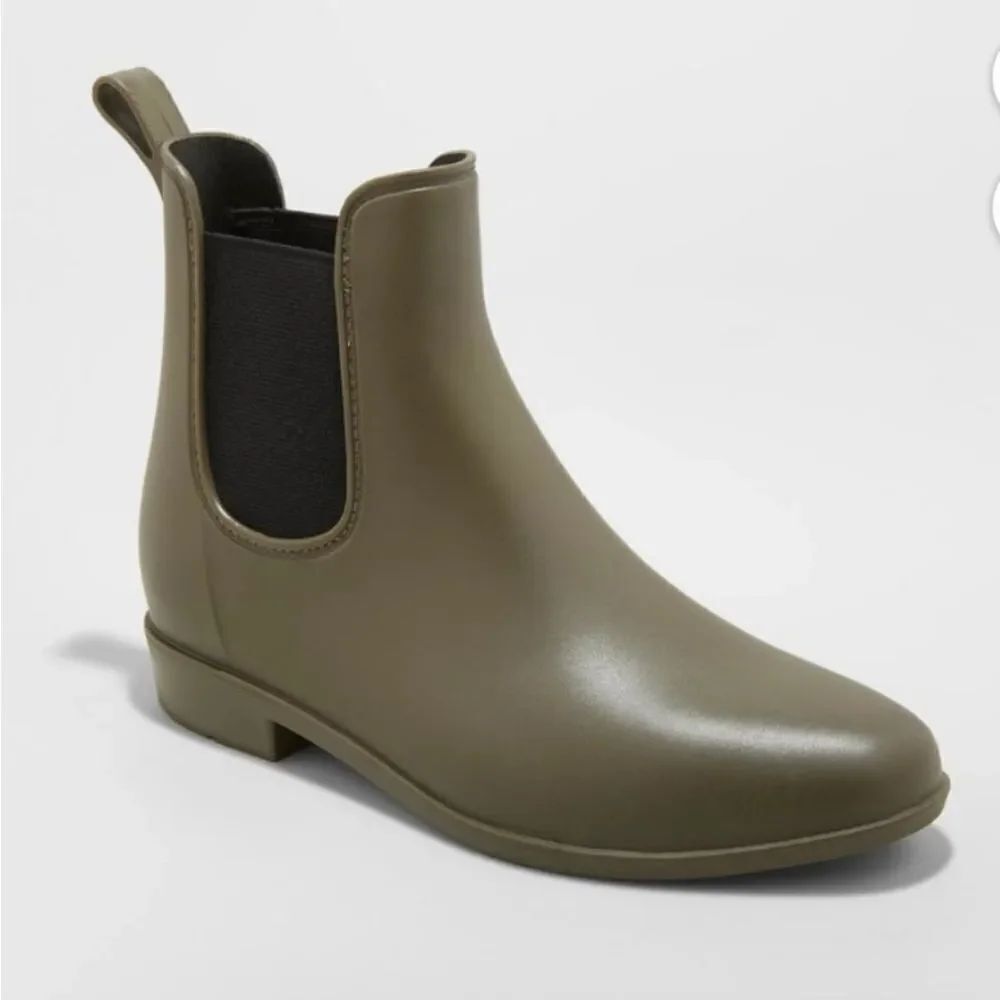 BRAND NEW A. NEW. DAY WOMEN’S CHELSEA MID CALF ANKLE RAIN BOOTS  